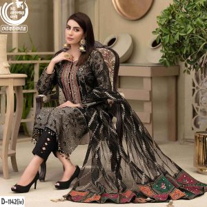 Expression of Love Vol-4 BY Tawakkal Fabrics, Pakistani Jacquard Lawn Dress Collection