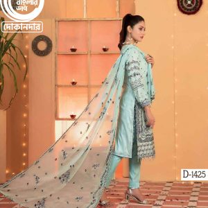 FESTIVE LUXURY By TAWAKKAL FABRICS , Pakistani Luxury Dress Collection , FABRIC: Fancy Embroidered Jacquard Lawn in Kameez.