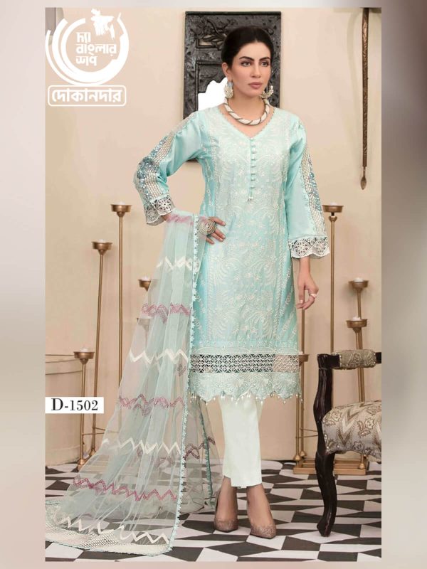 Spectacular Opulence by Tawakkal Fabrics, Pakistani Semi-Stitched 3PCs Dress Collection