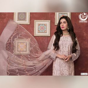 Spectacular Opulence by Tawakkal Fabrics, Pakistani Semi-Stitched 3PCs Dress Collection
