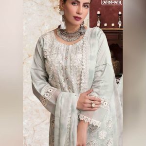 Spectacular Opulence by Tawakkal Fabrics, Pakistani Semi-Stitched 3PCs Dress Collection