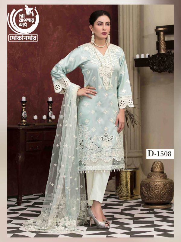 Spectacular Opulence by Tawakkal Fabrics, Pakistani Semi-Stitched 3PCs Dress Collection