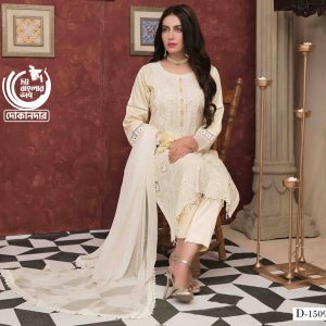Spectacular Opulence by Tawakkal Fabrics, Pakistani Semi-Stitched 3PCs Dress Collection