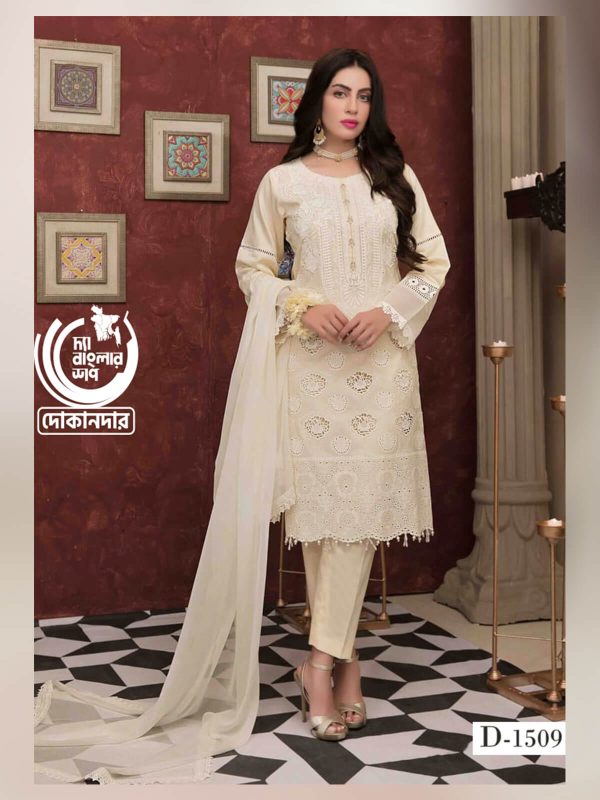 Spectacular Opulence by Tawakkal Fabrics, Pakistani Semi-Stitched 3PCs Dress Collection