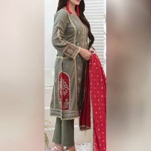 EIRA BY TAWAKKAL FABRICS, Pakistani Luxury Dress Collection , Fabric: Embroidered Fancy Lawn in Kameez.