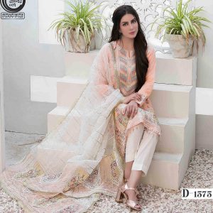 EIRA BY TAWAKKAL FABRICS, Pakistani Luxury Dress Collection , Fabric: Embroidered Fancy Lawn in Kameez.
