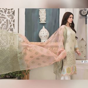 EIRA BY TAWAKKAL FABRICS, Pakistani Luxury Dress Collection , Fabric: Embroidered Fancy Lawn in Kameez.