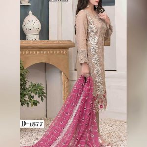 EIRA BY TAWAKKAL FABRICS, Pakistani Luxury Dress Collection , Fabric: Embroidered Fancy Lawn in Kameez.