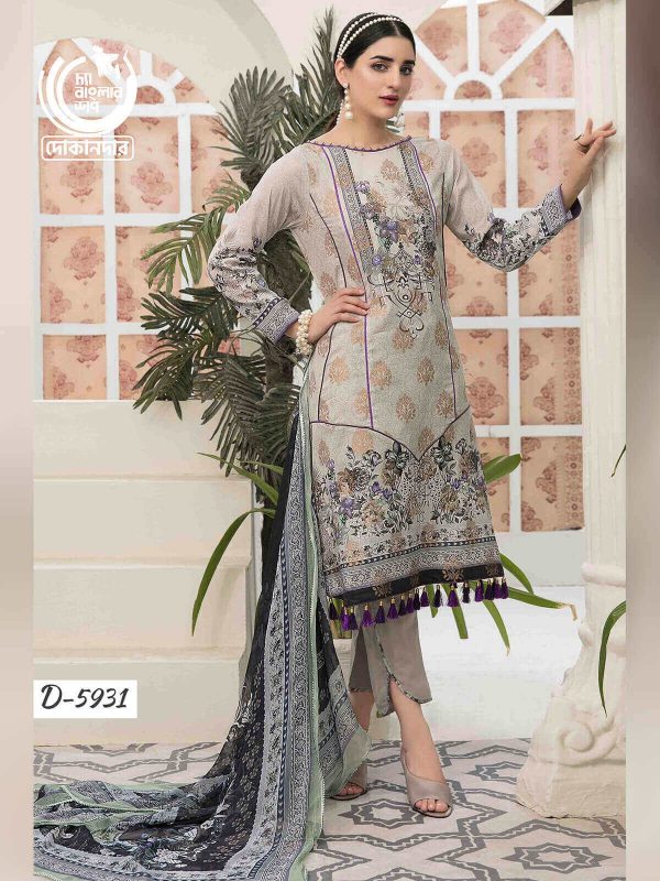 UFARA BY Tawakkal Fabrics, Pakistani Jacquard Lawn Dress Collection