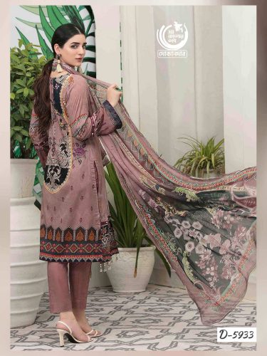 UFARA BY Tawakkal Fabrics, Pakistani Jacquard Lawn Dress Collection