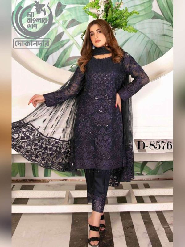 Blooming-Orchid By Tawakkal Fabrics, Pakistani Luxury Dress Collection