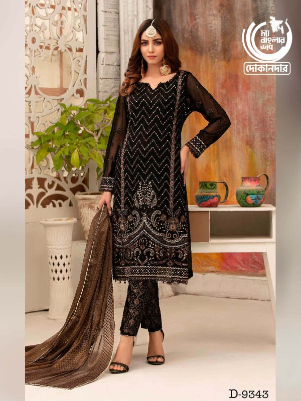 D-9343 ISLA Fancy By Tawakkal Fabrics, Pakistani Luxury Dress Collection