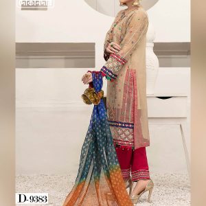 CLARION BY TAWAKKAL FABRICS, Pakistani Luxury Dress Collection , Fabric: Organza