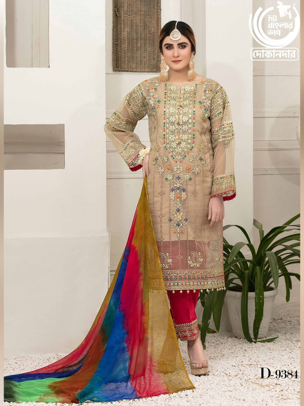 CLARION BY TAWAKKAL FABRICS, Pakistani Luxury Dress Collection , Fabric: Organza