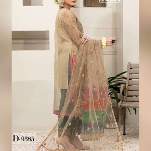 CLARION BY TAWAKKAL FABRICS, Pakistani Luxury Dress Collection , Fabric: Organza