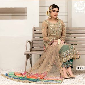 CLARION BY TAWAKKAL FABRICS, Pakistani Luxury Dress Collection , Fabric: Organza
