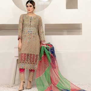 CLARION BY TAWAKKAL FABRICS, Pakistani Luxury Dress Collection , Fabric: Organza