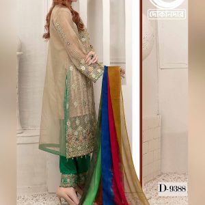 CLARION BY TAWAKKAL FABRICS, Pakistani Luxury Dress Collection , Fabric: Organza