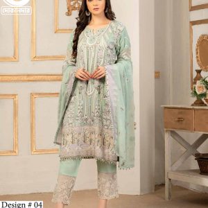 Luxury Chiffon Collection By NOOR'S, Pakistani Luxury Dress Collection , Fabric: Heavy Embroidered Chiffon in Kameez.