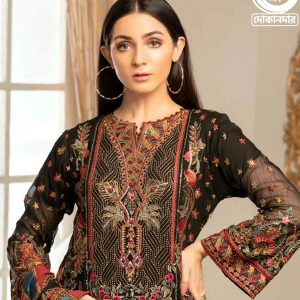 Luxury Chiffon Collection By NOOR'S, Pakistani Luxury Dress Collection , Fabric: Heavy Embroidered Chiffon in Kameez.