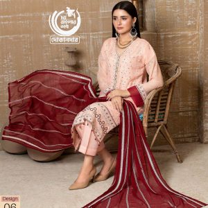 BREEZE BY NOOR'S , Pakistani Luxury Dress Collection , FABRIC: CHIFFON SHADOW WITH MIRROR WORK IN KAMEEZ