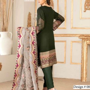 Luxury Chiffon Collection By NOOR'S, Pakistani Luxury Dress Collection , Fabric: Heavy Embroidered Chiffon in Kameez.