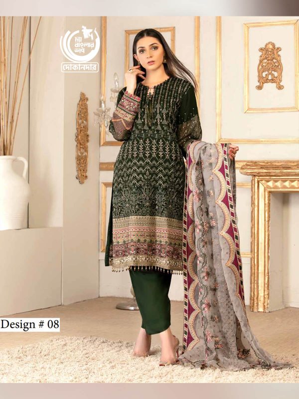 Luxury Chiffon Collection By NOOR'S, Pakistani Luxury Dress Collection , Fabric: Heavy Embroidered Chiffon in Kameez.