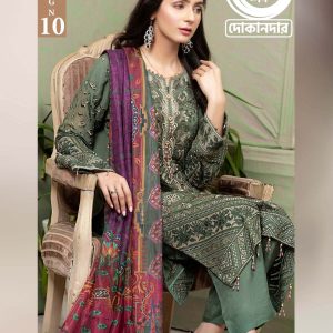 ESTELA By NOOR'S, Pakistani Luxury Dress Collection , Fabric: Heavy Embroidered Chiffon in Kameez.