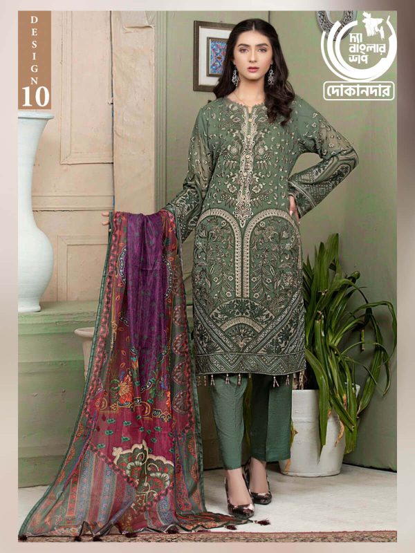 ESTELA By NOOR'S, Pakistani Luxury Dress Collection , Fabric: Heavy Embroidered Chiffon in Kameez.