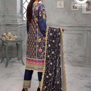 NUR Pakistani Lawn Unstitched 3PCs Dress Collection