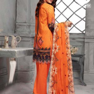 NUR Pakistani Lawn Unstitched 3PCs Dress Collection